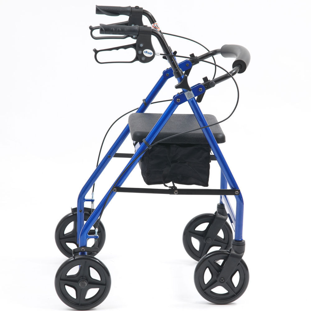 Lichtgewicht aluminium vierwiel rollator Drive - R8BL-59