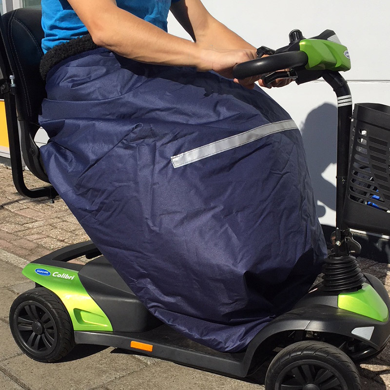 Scootmobiel schootskleed gevoerd